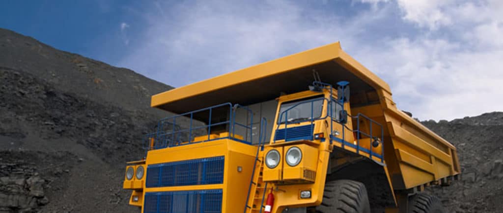 mining truck assembly